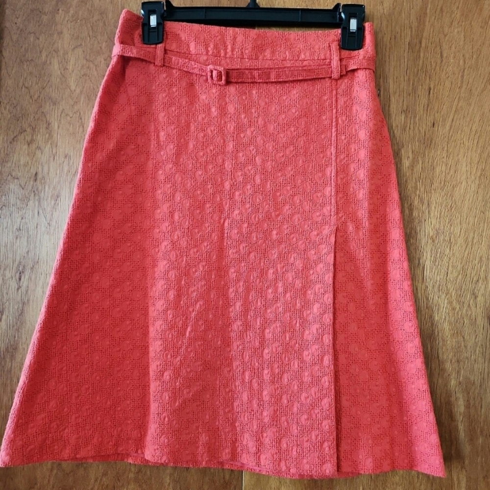 Express Women Orange Skirt